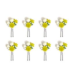 Hair Flare Set of 8 Floral Hair Accessory-image-15