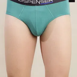 DISPENSER Pack Of 2 Ultrasoft Anti-Microbial Basic Briefs S2-Brief-Black-Rama-M-picture-9