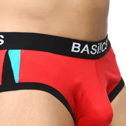 BASIICS by La Intimo Men Mid-Rise Basic Briefs image 3