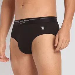 U.S. Polo Assn. Men Mid-Rise Antibacterial Basic Briefs-image-38