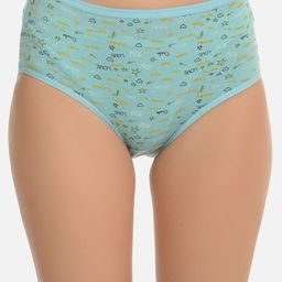 mod & shy Typography Printed Anti Microbial Cotton Hipster Briefs image 1