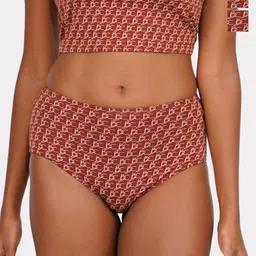 Butt-Chique Pack of 3 Patterned High Rise Briefs-image-32