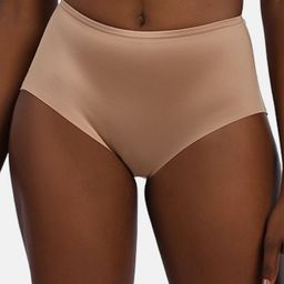 Butt-Chique Women Beige Solid Shaperwear Briefs-image-90