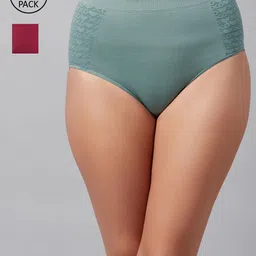 C9 AIRWEAR Women Pack of 2 Assorted Hipster Briefs-image-12