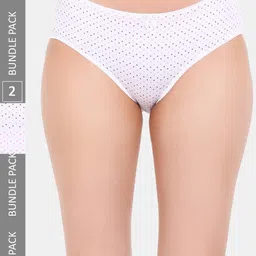 Amour Secret Pack Of 2 Printed Mid-Rise Leak-Proof Hipster Briefs-image-16