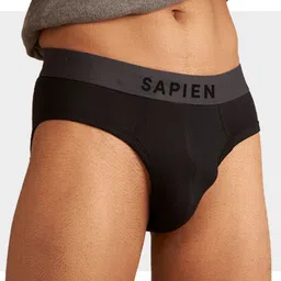 Man Matters Solid Black Brief with Anti Microbial and Micro Modal Finish-image-84