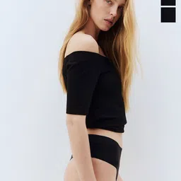 H&M 3-Pack Microfibre Brazilian Briefs-image-99