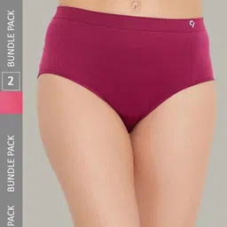 C9 AIRWEAR Women Pack Of 2 Assorted Seamless Hipster Briefs-picture-9