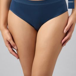 DressBerry Pack Of 3 Mid-Rise Cotton Basic Briefs-picture-12