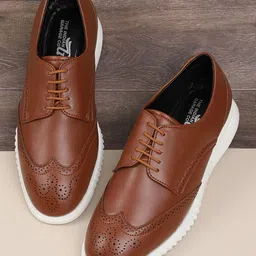 The Indian Garage Co Men Perforated Brogues-picture-44