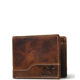 MaheTri Men Leather Two Fold Wallet-28