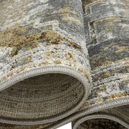 OBSESSIONS Grey Textured Anti-static Floor Runner image 4