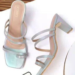 ICONICS Strappy Block Heels-2