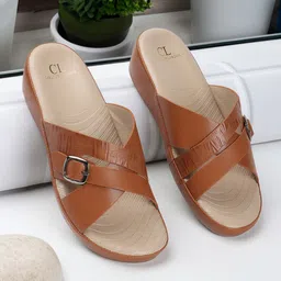 Carlton London Open Toe Wedge Heels-19