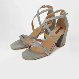 Marks & Spencer Suede Block Heels With Closed Back-51