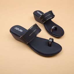 Ozuri Wedge Sandals with Buckles-28