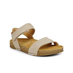 El Naturalista Women Leather Open Toe Flats-image-96