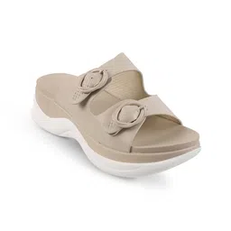 Mochi Open Toe Comfort Sandals with Buckles-96