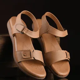 KARADDI Open Toe Flats-35