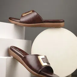 KARADDI Open Toe Flats-9
