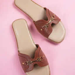 Walkfree Women Open Toe Flats-36