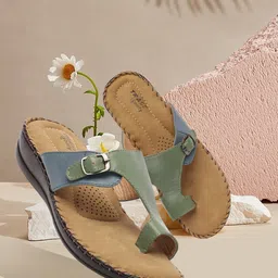 TRASE Colourblocked One Toe Flats-picture-33