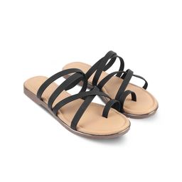 Tresmode Strappy One Toe Flats-image-5