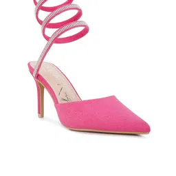 London Rag Suede Slim Heeled Gladiators-41