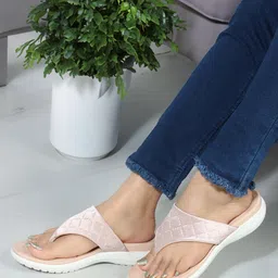 Carlton London Textured Open Toe Flats-image-59