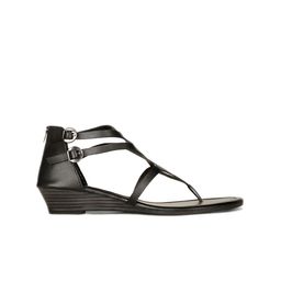 Bata Strappy Open Toe Wedge Heels image 3