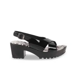 Metro Block Heels with Buckles image 4