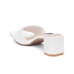 Sherrif Shoes Textured Party Block Heels image 2