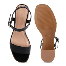 London Rag Open Toe Block Heels image 5