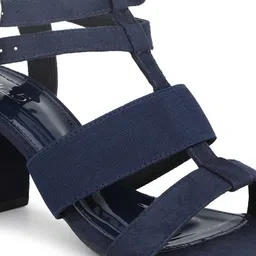 Inc 5 Mid Top Open Toe Block Heels With Buckles image 2
