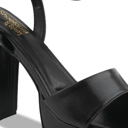 Shoetopia Open Toe Block Heels image 3