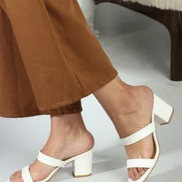 Carlton London Open Toe Block Heels image 2