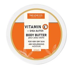 THE LOVE CO. Vitamin C & Shea Body Butter for Very Dry Skin - 200 gm-4