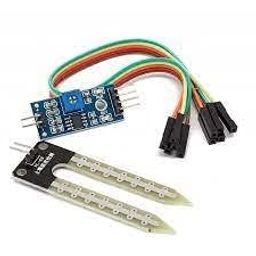 Prakti 3.3V-5V Soil Moisture Detect Sensor Meter, Soil Humidity Sensor, Water Sensor, Soil Hygrometer for Ardunio image 1