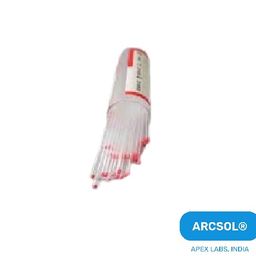 Arcsol® Glass Capillary Tubes Pack of 100 for Laboratory Use, Research Use (Red Top) image 3