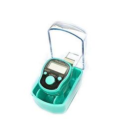 SADVIDHYA 1 Pc Digital 5 Digit Counting Machine Puja Mantra Tasbeeh Tally Finger Counter (Small) image 4