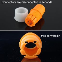 Samip Multifunction Faucet Pipe Connector Water Hose Pipe connector (Pack Of 1) Hose Connector image 3