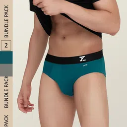 XYXX Men Pack of 2 Aero Super Combed Cotton Briefs  XYBRF2PCKN458-image-85