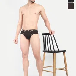 KANSAL Pack Of 3 Low_Rise Cotton Basic Briefs 2.CUT_1062_P3_CMB-picture-33