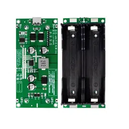 3A 18650 Lithium Battery Charger Module with Battery box 9V Type-C image 4