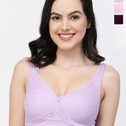 College Girl Pack Of 3 Non Padded T-shirt Bra With All Day Comfort-20