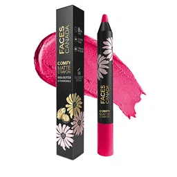 FACES CANADA Comfy Matte Crayon Lipstick with Shea Butter & Chamomile 2.8g - Dramaqueen 04-7