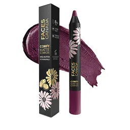 FACES CANADA Comfy Matte Crayon Lipstick with Shea Butter & Chamomile - Hangover 12-69