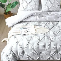 THE WHITE MOSS White Microfiber AC Room 150 GSM Double Bed Comforter & 2 Pillow covers-image-38