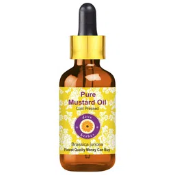 Deve Herbes Pure Mustard Cold Pressed Oil with Glass Dropper - 100 ml-56