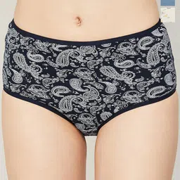 Ginger by Lifestyle Women Pack Of 3 Printed Mid-Rise Basic Cotton Briefs-image-67